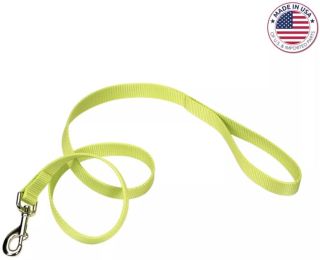Coastal Pet Single-Ply Nylon Dog Leash Lime Green