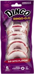 Dingo Ringo-o-o Meat & Rawhide Chew