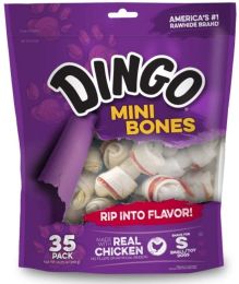 Dingo Meat in the Middle Rawhide Chew Bones