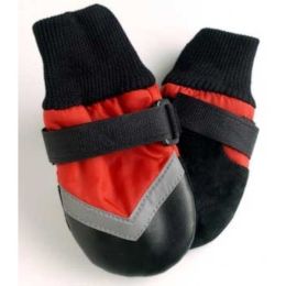 Fashion Pet Extreme All Weather Boots Red, Black Small