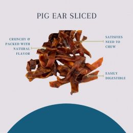Platinum Pet Treats - Sliced Pig Ear (Pack of 1)