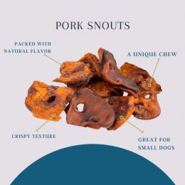 Platinum Pet Treats - Pork Snouts (Pack of 10) (Pack of 10)