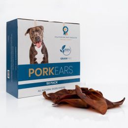 Platinum Pet Treats - Super Pig Ears (Pack of 50) (Pack of 50)